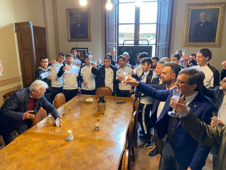 Sansepolcro in serie D, bianconeri ricevuti a Palazzo delle Laudi