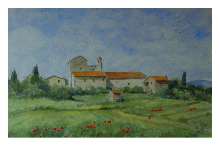 Oggi al Santuario della Verna la mostra di acquarelli di Luigi Falasconi, ”Sulle orme di Francesco”