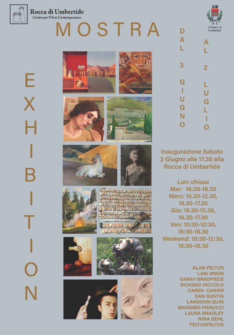Rocca di Umbertide – Centro per l’Arte Contemporanea, sabato 3 giugno, l’inaugurazione della mostra EXHIBITION