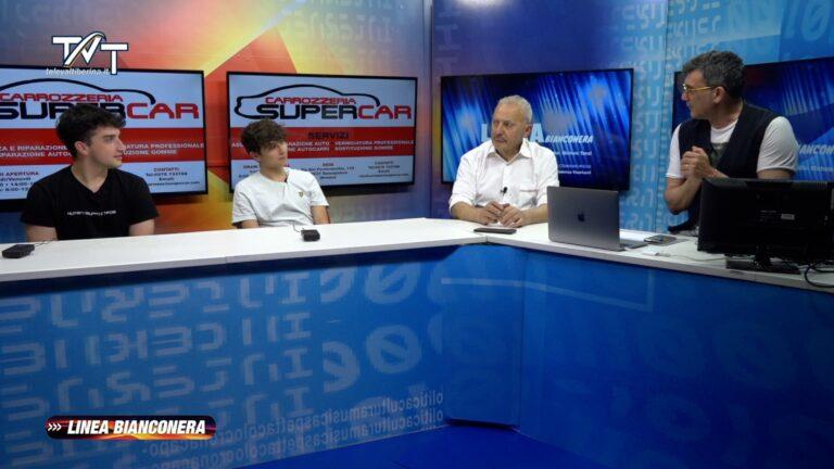 A Linea Bianconera Antonio Giogli e “un nutrito gruppo di tifosi” del Borgo