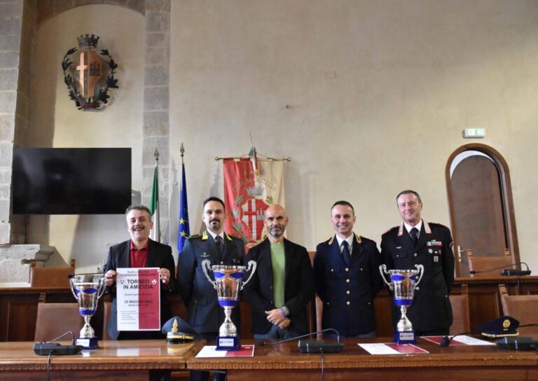 Comune e forze dell’ordine in campo nel segno dell’amicizia e della solidarietà per le popolazioni alluvionate dell’Emilia Romagna: venerdì 16 giugno quadrangolare di calcio allo stadio Bernicchi