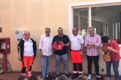 “San Giustino Cardioprotetta”, inaugurato un nuovo defibrillatore alla scuola di Cospaia