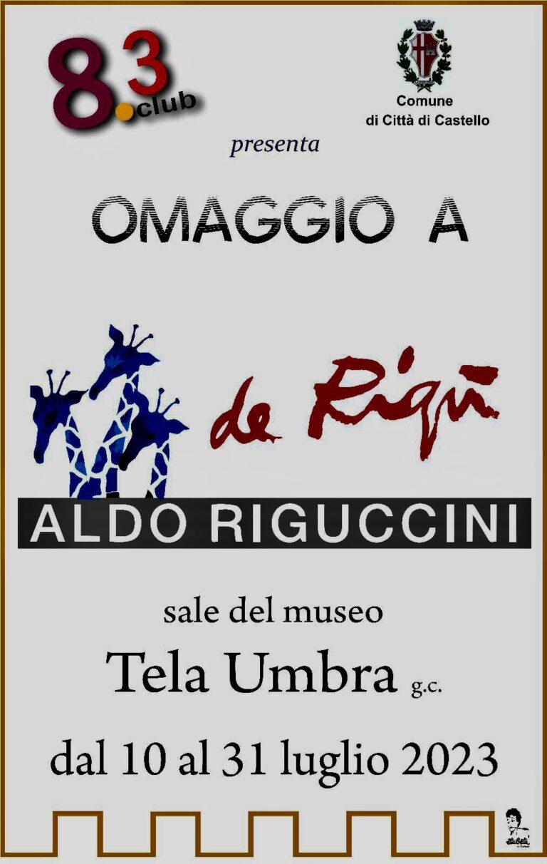 Il Club 8.3 rende omaggio alla creatività del maestro De Rigù con una mostra alla Tela Umbra e una sfilata per celebrare i trent’anni della morte