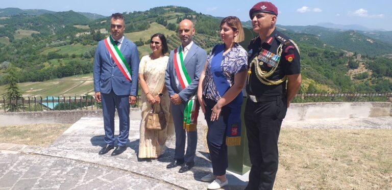 Questa mattina a Montone l’inaugurazione del Memoriale di Guerra intitolato al soldato indiano Yeshwant Ghadge