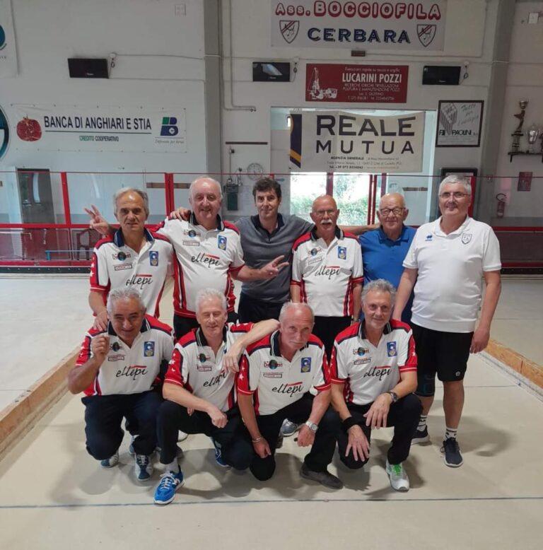 Ancora risultati positivi per la Bocciofila Cerbara
