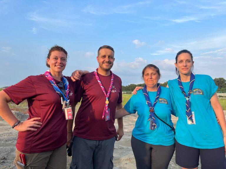 Cinque scout della Valtiberina stanno disegnando i loro sogni» tra i 50mila di Jamboree in Corea del Sud