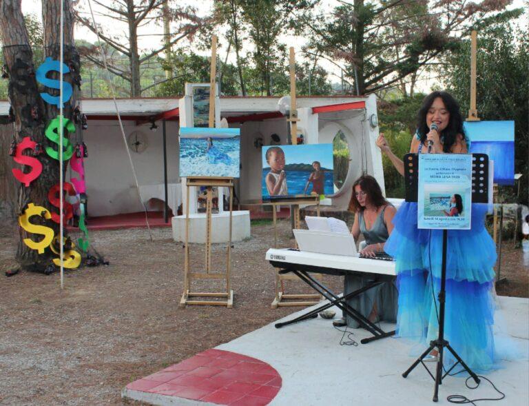 Le Donne, il Mare, l’Approdo”, successo di pubblico e critica per Moira Lena Tassi al Bolano di Portoferraio