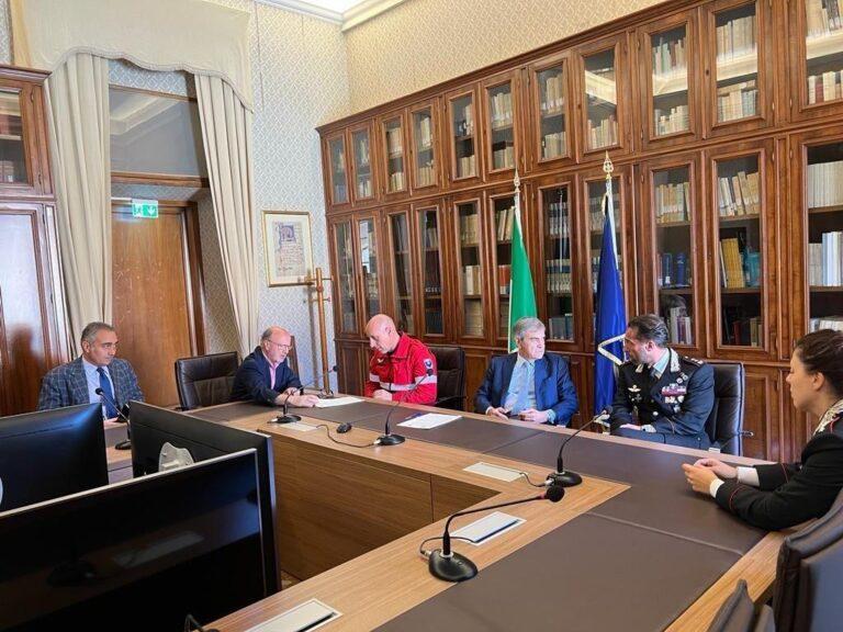 Protocollo d’intesa con l’Associazione Nazionale Carabinieriper le attività di vigilanza e gestione degli accessi negli uffici della Prefettura siti in corso Cavour