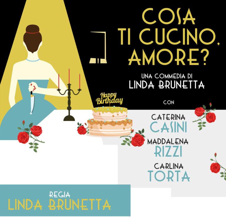 Venerdì 4 agosto debutta in prima nazionale Cosa ti cucino, amore? Appuntamento alle ore 21. 00 al Teatro Alla Misericordia, Sansepolcro