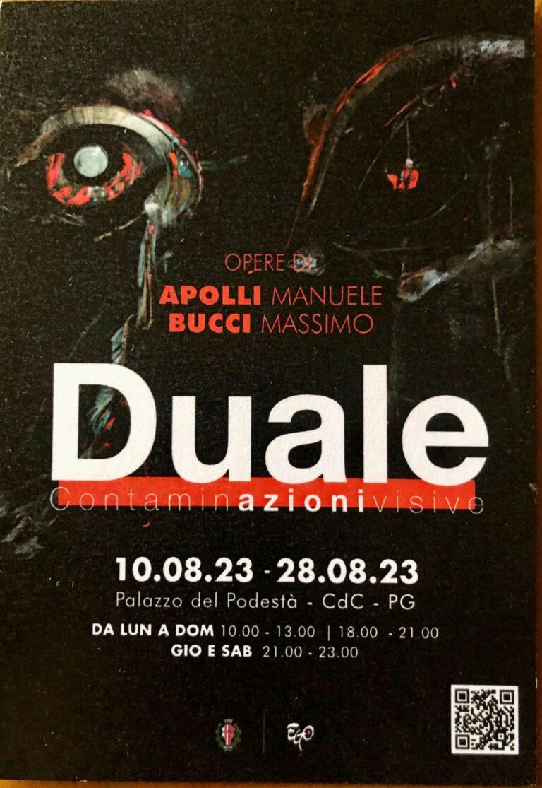 “Duale”, contaminazioni visive, dal 10 al 28 Agosto sale espositive Palazzo del Podestà