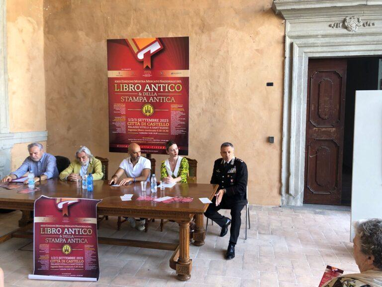 Dall’1 al 3 settembre a Città di Castello la XXIII Mostra del Libro antico e della Stampa Antica