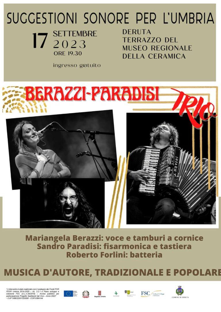 A Deruta, 4 giorni di grande musica: dal 14 al 17 settembre prossimi, al via una serie di concerti
