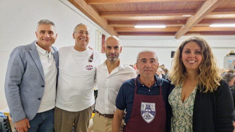 Luca Secondi, Benedetta Calagreti e Rodolfo Braccalenti, all’iniziativa promossa dall’associazione “Noi di Userna”