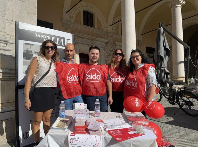 In piazza per il “SI” alla Donazione