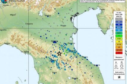 Terremoto: paura in Toscana ed Emilia-Romagna, sciame sismico nel Fiorentino avvertito anche in Umbria