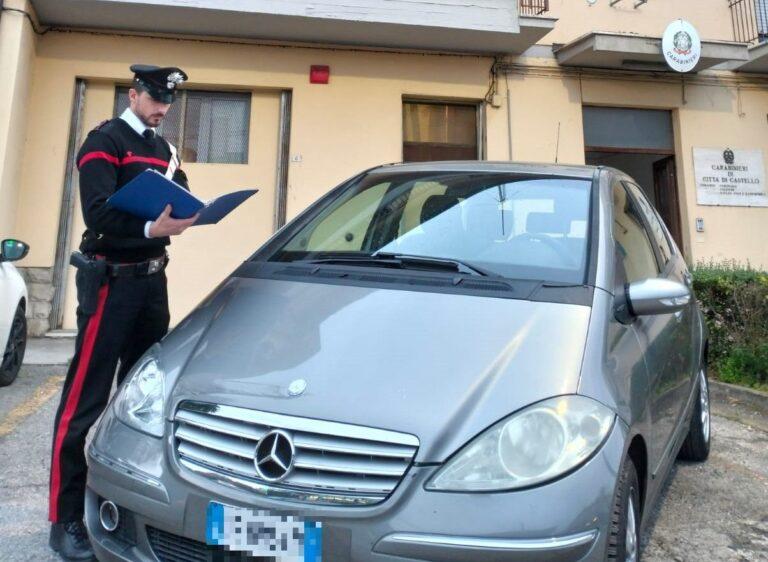 Umbertide: sequestrato veicolo intestato in maniera fittizia ad un pregiudicato senza fissa dimora, proprietario in tutto di 110 veicoli utilizzati da ignoti, spesso per la commissione di furti ed altri reati