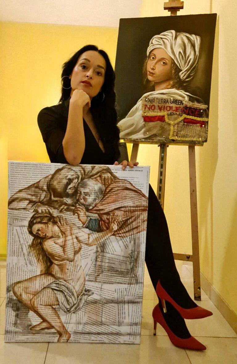 Arte e coraggio: Moira Lena Tassi contro la violenza sulle donne a Bologna