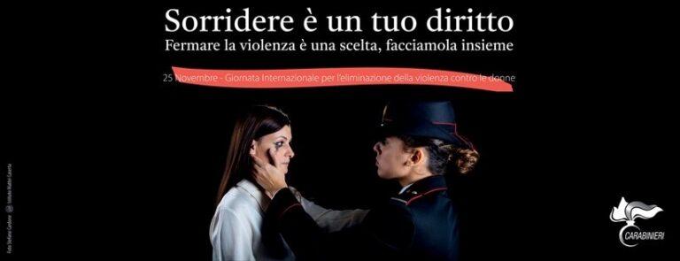 Giornata internazionale per l’eliminazione della violenza sulle donne”, anche l’arma dei Carabinieri di Arezzo aderisce all’iniziativa