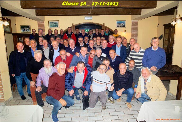 “Iron Class”, come succede da quasi 40 anni, i nati nel ’58 si ritrovano festosamente…