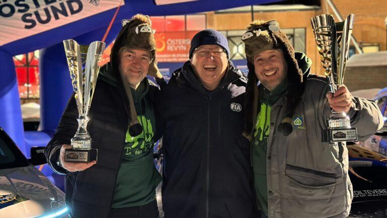 FIA Ecorally Cup: Guerrini e Prusak trionfano in Svezia