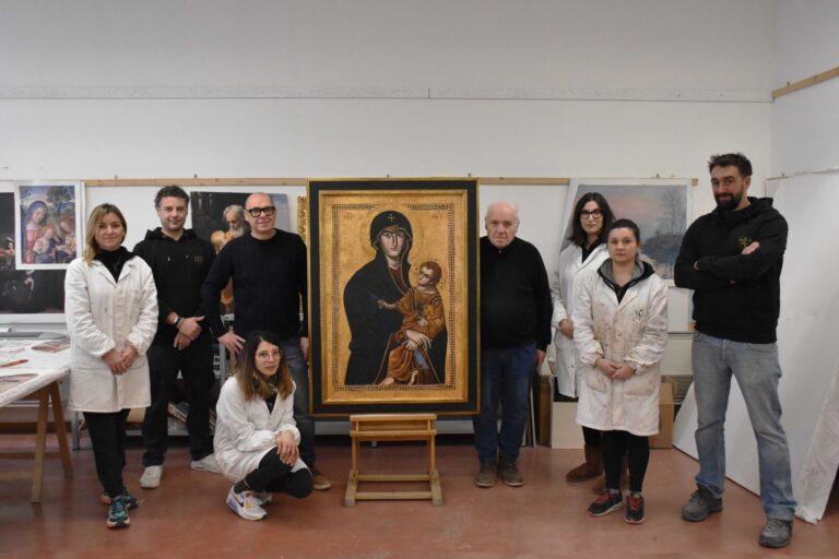 La Salus Populi Romani per Papa Francesco firmata dalla Bottega Tifernate