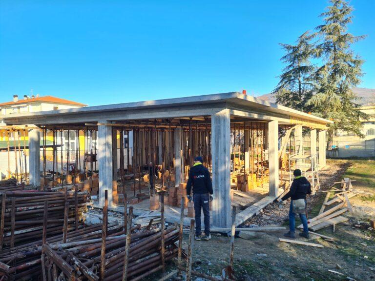Sansepolcro – Asilo comunale La Cometa, in atto l’ampliamento della struttura