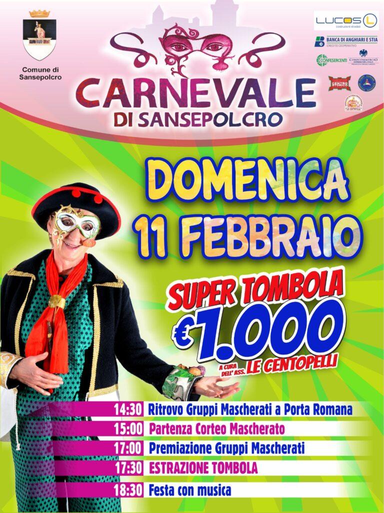 Carnevale a Sansepolcro: Una Festa di Colori, Maschere e Allegria