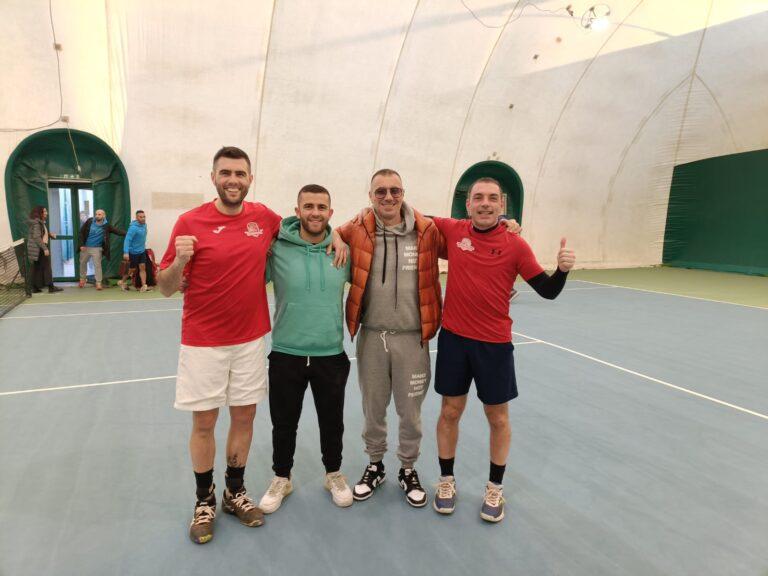 Tennis: la squadra maschile del Circolo Tennis di Città di Castello vince il doppio decisivo e diventa Campione Regionale Targa Umbra Terza Serie Maschile