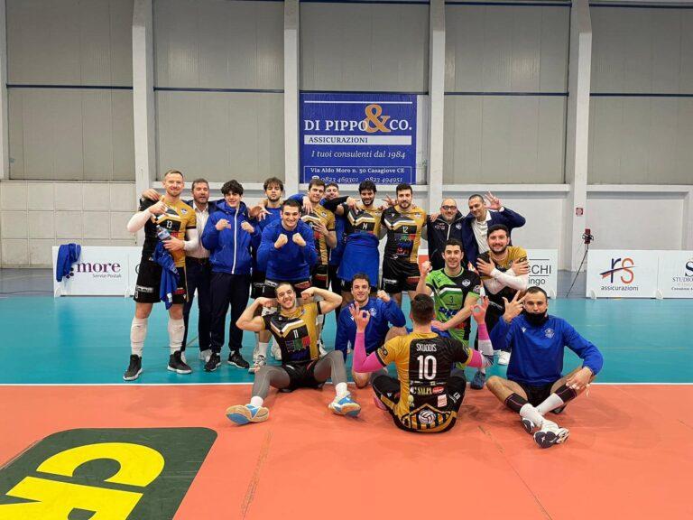 Pallavolo: ErmGroup San Giustino, la vittoria esterna con la TIM Montaggi Marcianise vale il secondo posto in classifica