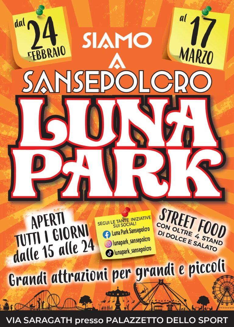 Luna Park a Sansepolcro, inaugurazione il 24 febbraio
