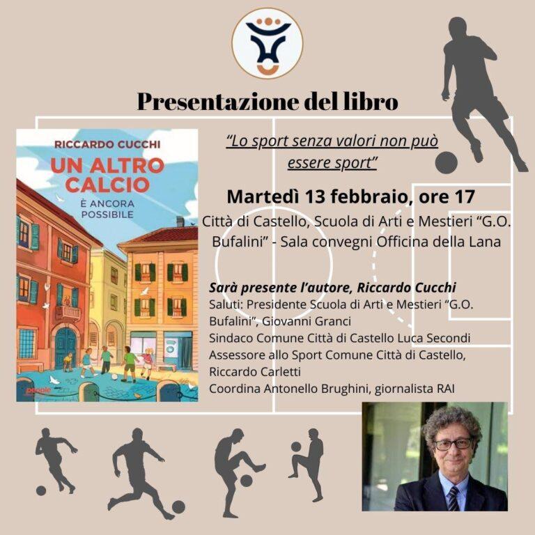 “ Lo sport senza valori non può essere sport”. Questo è il messaggio che sintetizza la presentazione del libro, “Un altro calcio, e’ ancora possibile”