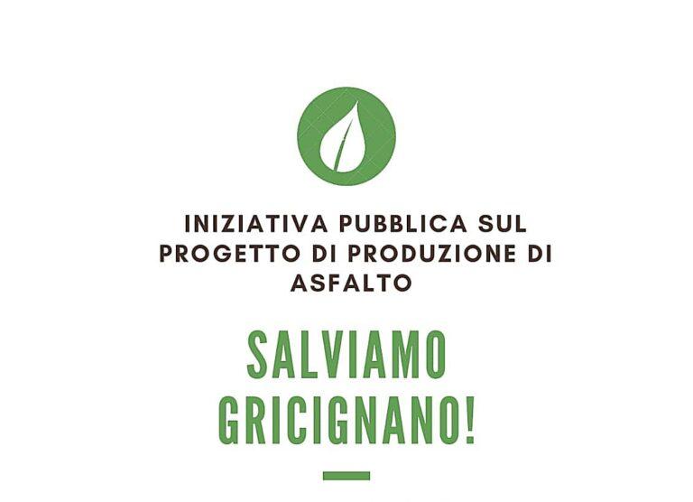 Sansepolcro, iniziativa pubblica sulla produzione di asfalto a Gricignano
