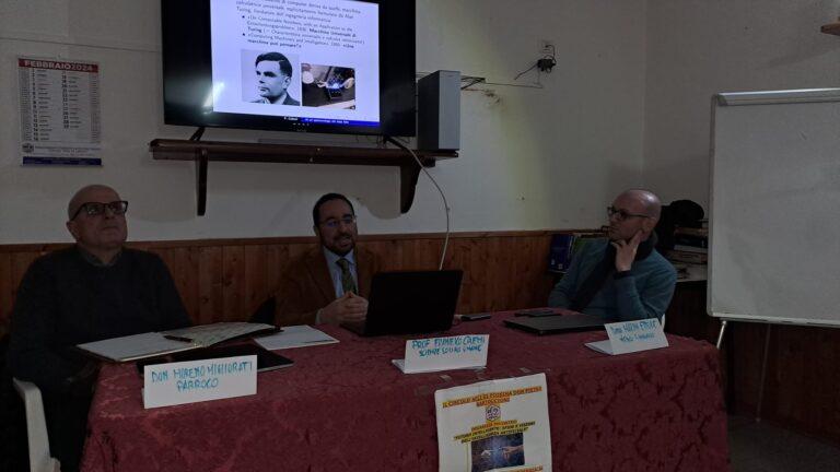 Città di Castello: ieri a Piosina incontro dal titolo “futuro intelligente, sfide e visioni dell’intelligenza artificiale