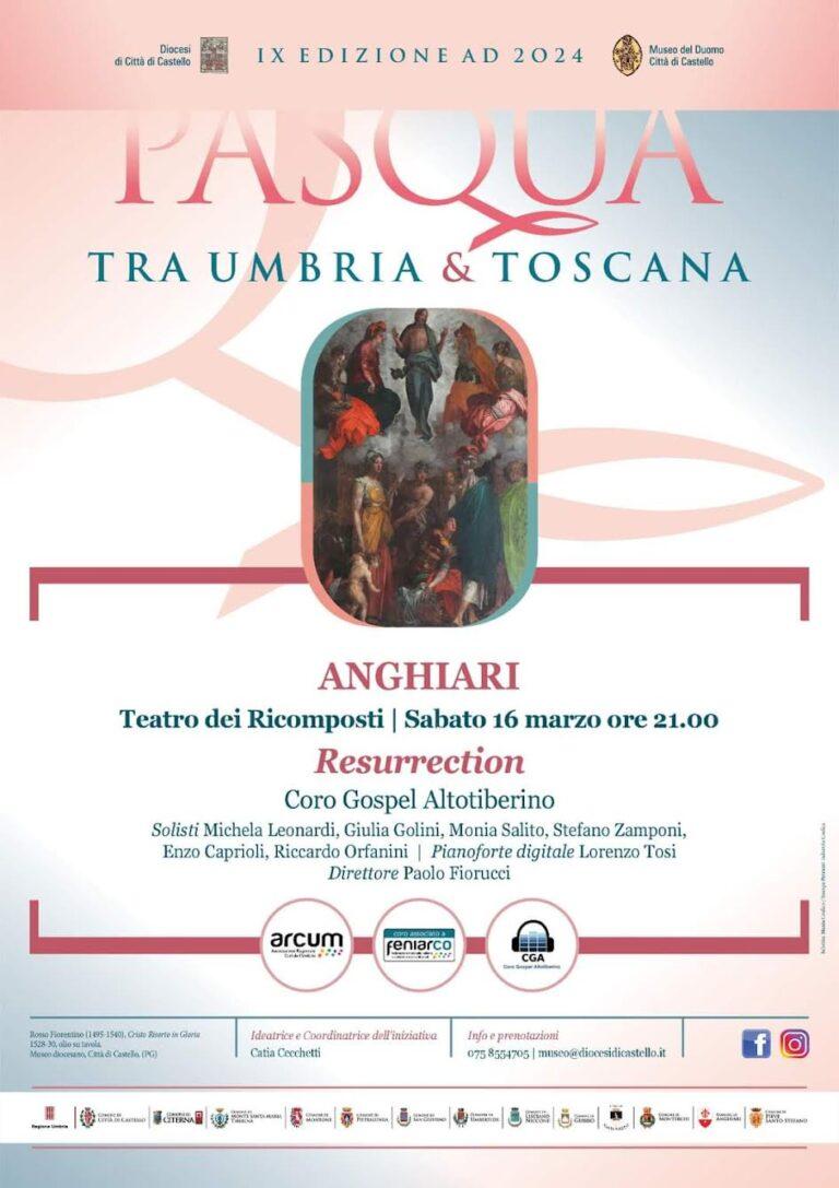 Pasqua tra Umbria e Toscana: ad Anghiari e Pieve Santo Stefano i primi due appuntamenti