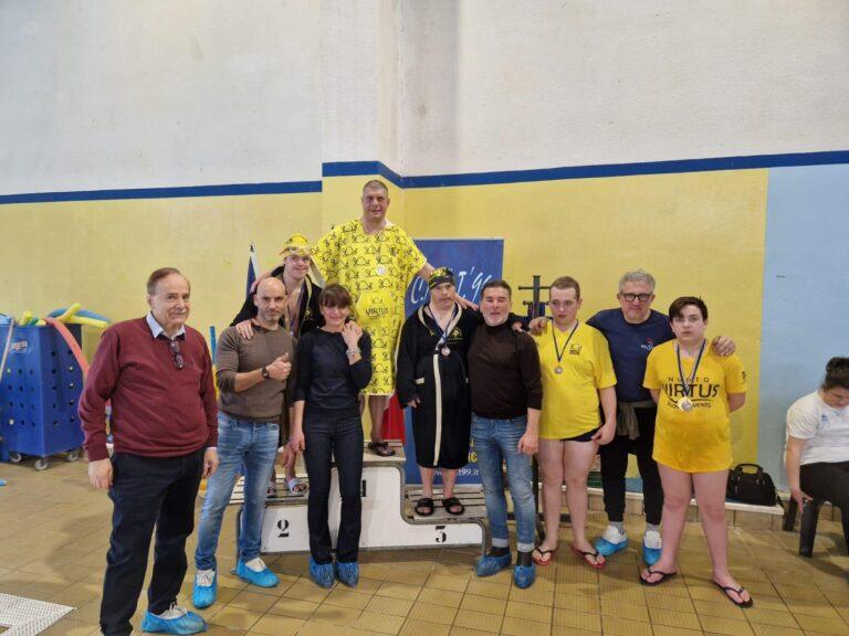 Successo di partecipazione  ai campionati di nuoto: 45 nuotatori con disabilità dall’Umbria, la Toscana e una rappresentanza dalle Marche sulle corsie della piscina comunale di Città di Castello