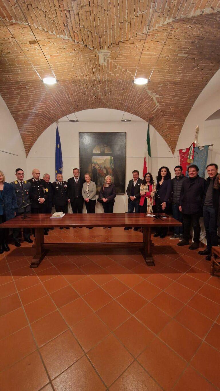 Inaugurata a Citerna la mostra del quadro “Garibaldi e i suoi compagni a Citerna” di Domenico Lambardi, visitabile fino a novembre 2024