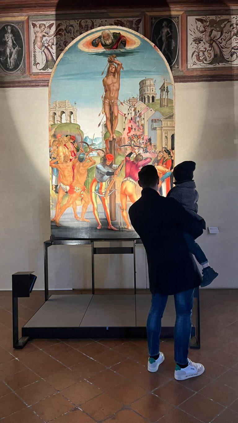 Una festa del papa’ da “incorniciare” alla Pinacoteca di Città di Castello