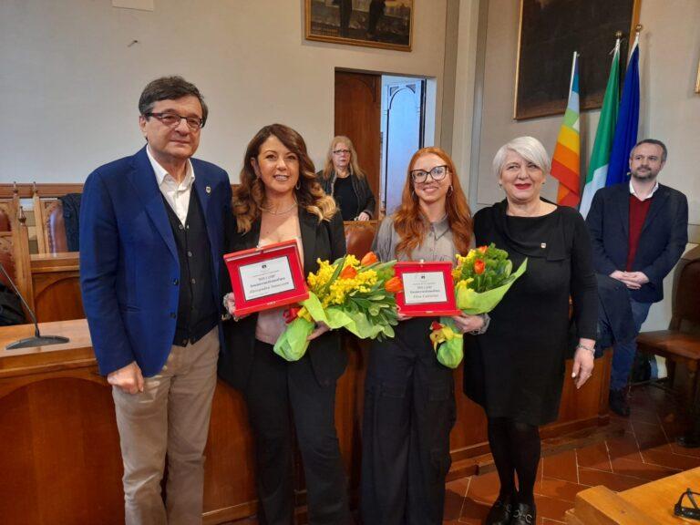 Sansepolcro: donne e lavori, premiate Elisa Calestrini e Alessandra Innocenti