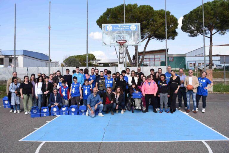 A Città di Castello lo sport è per tutti: festa per la donazione da parte delle associazioni I Fiori di Lillà e Matty & Co