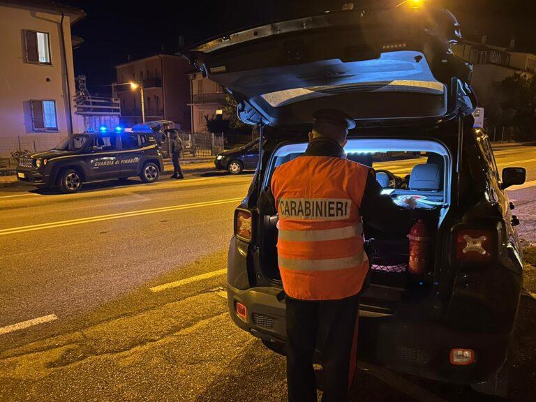Spoleto: posti di controllo e pattugliamento con cani antidroga,