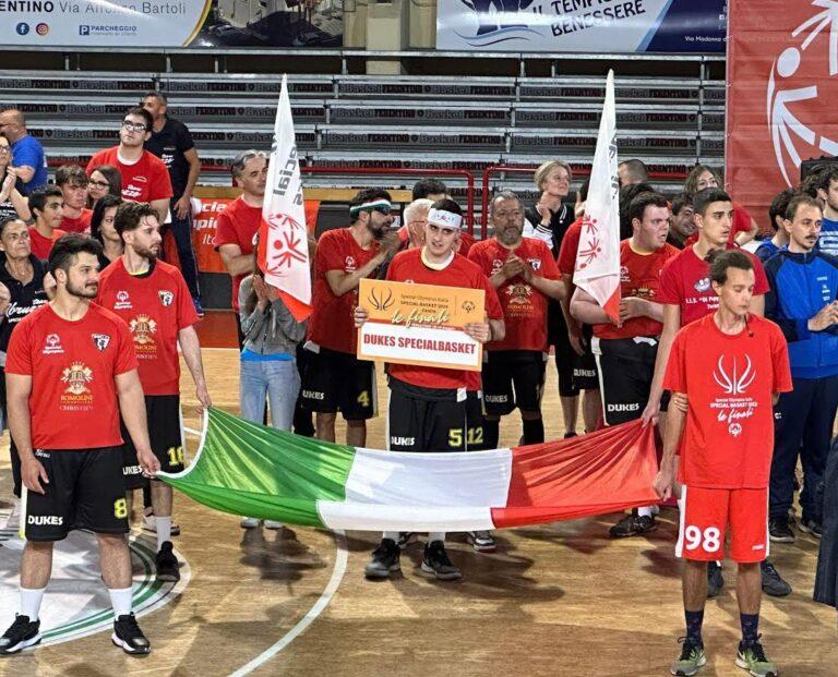 Basket: giovedì 30 maggio amichevole Special Olympics tra Dukes e Castello Basket