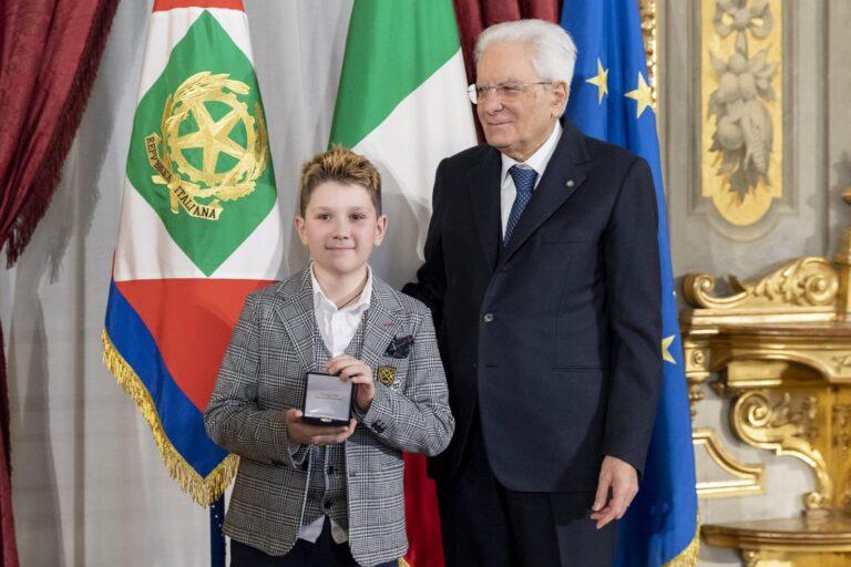Terni, premi alle scuole per “L’arte di fare gentilezza”: La testimonianza del tifernate Alexander Bani, Alfiere della Repubblica a 11 anni