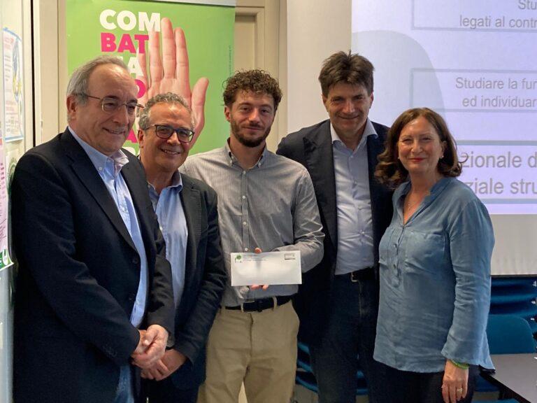 XXIX edizione del Premio Laccetti: l’Aucc ha consegnato, ieri, nel corso di una cerimonia, la borsa di studio Laccetti, al giovane ricercatore Luca Pierucci
