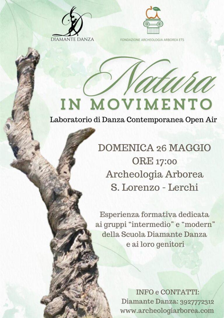 “Natura in Movimento”: passeggiata nella natura a passo di danza Diamante Danza e Fondazione Archeologia Arborea
