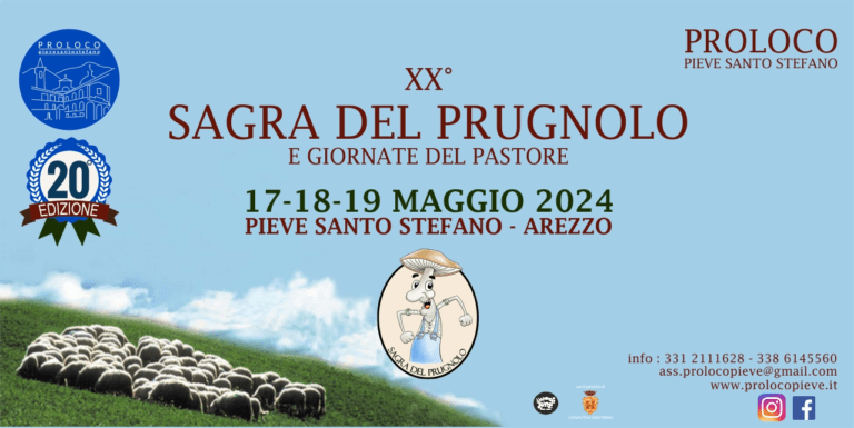 Pieve Santo Stefano: fermento per la XX edizione della “Sagra del Prugnolo e Giornate del Pastore”