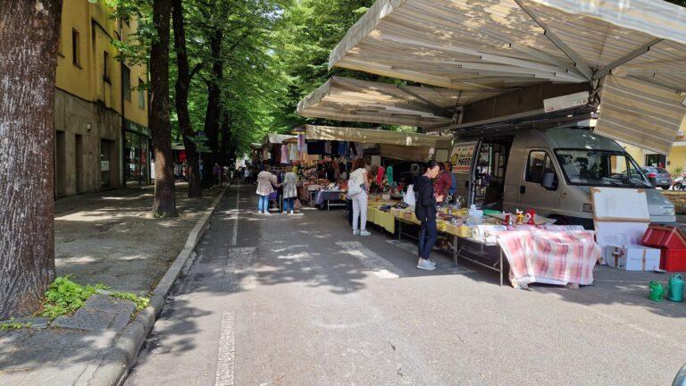 Sansepolcro definitivo spostamento del mercato cittadino del martedì in Viale Diaz