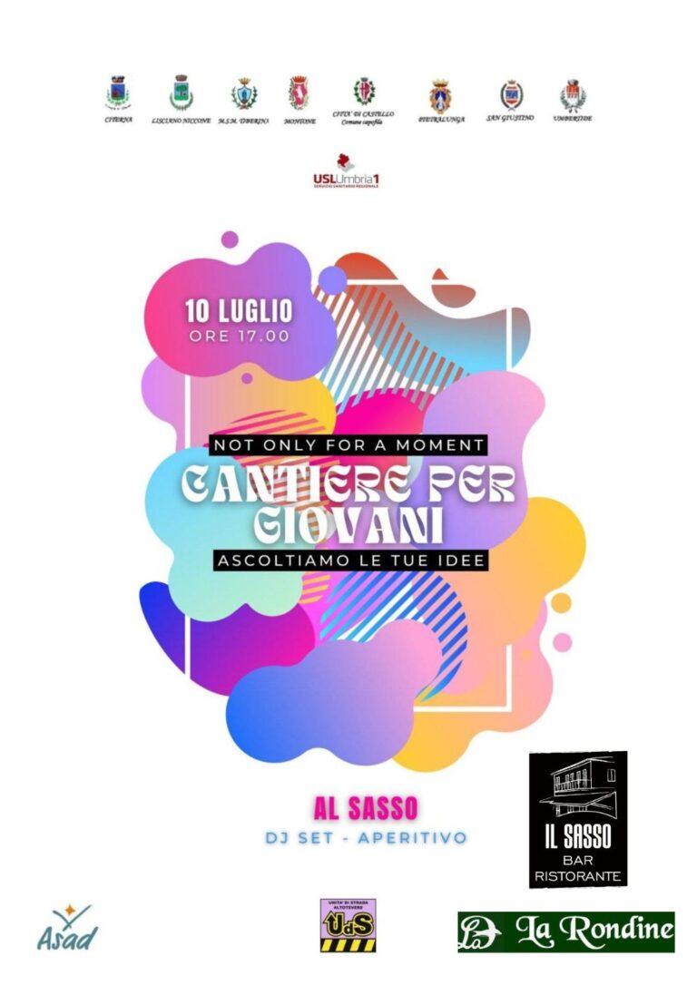 “Cantiere per i giovani”:  costruire insieme il futuro dei giovani nei luoghi che frequentano per fare propri i loro sogni e le loro istanze