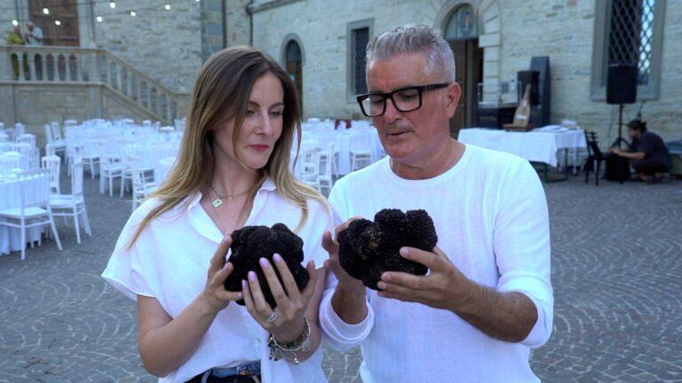Due maxi-tartufi per una maxi-beneficenza: successo per la cena-evento organizzata da Giuliano Martinelli a favore dell’Airc