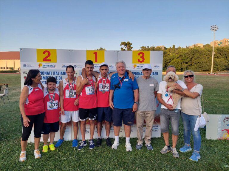 Campionati Italiani di atletica leggera promozionale FISDIR. La ASD Beata Margherita fa il pieno di medaglie