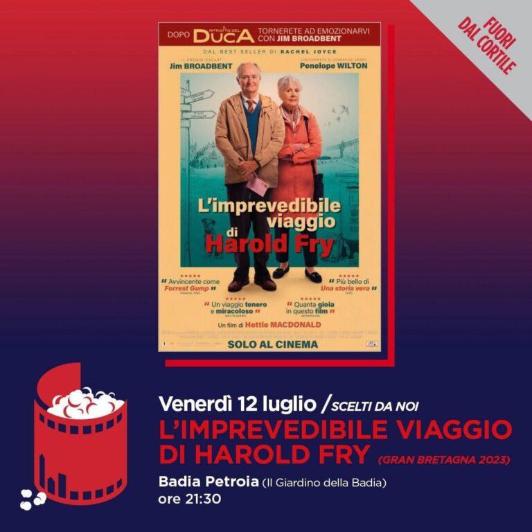 Al Giardino della Badia la serata inaugurale della rassegna CDCinema: venerdi 12 luglio